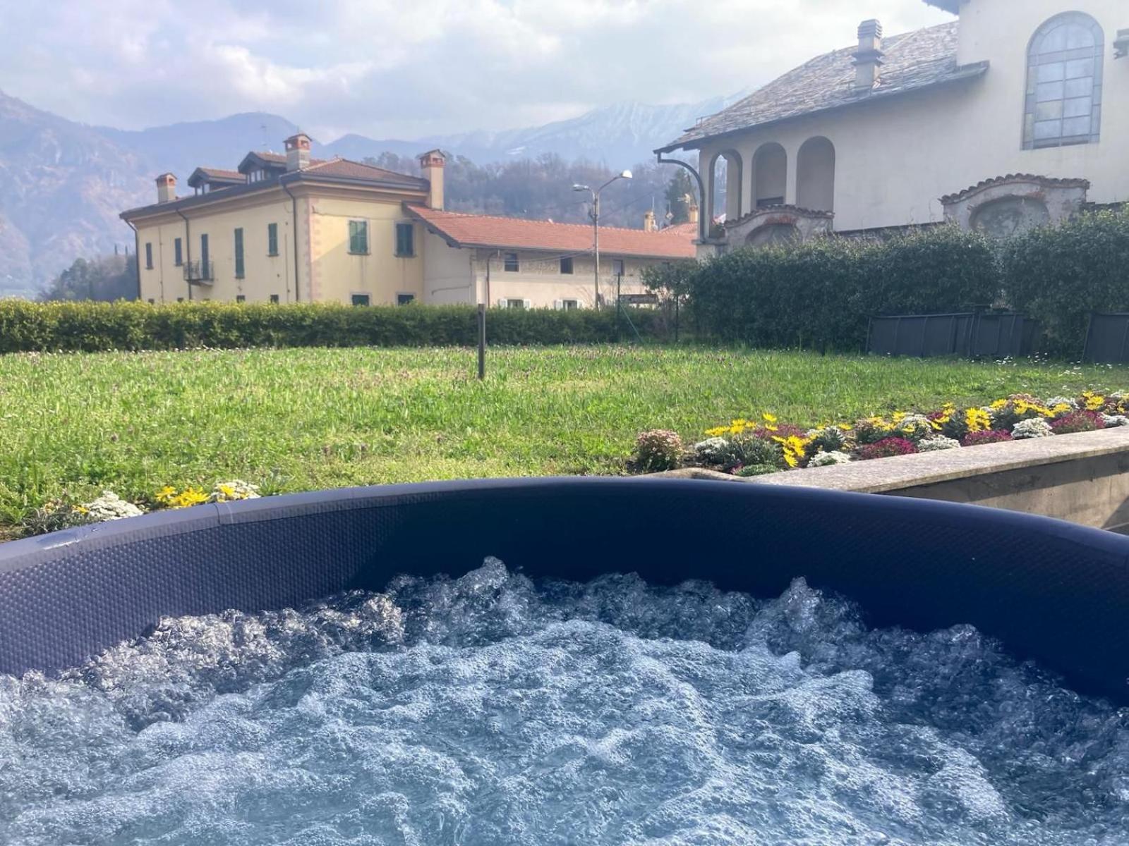 Lago Villa Zen - Apartment With Jacuzzi, Panoramic Views Lenno Esterno foto