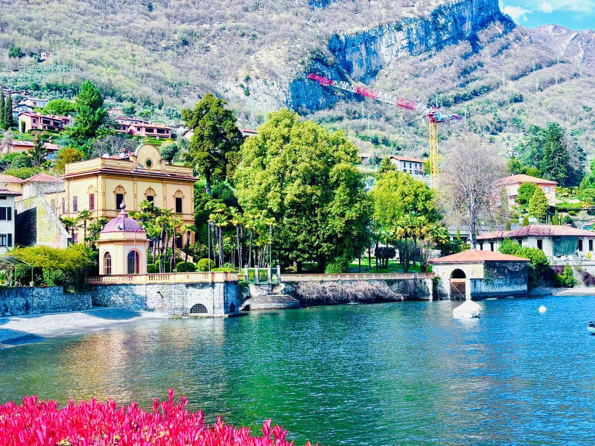 Lago Villa Zen - Apartment With Jacuzzi, Panoramic Views Lenno Esterno foto